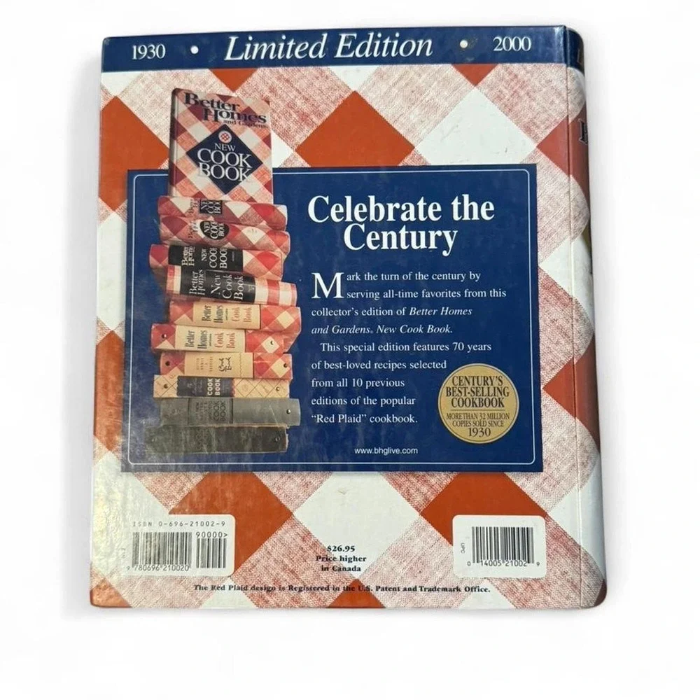 Better Homes and Gardens New Cookbook 2000 Limited Edition